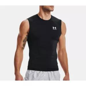 언더아머 UNDER ARMOUR 1361522 -001 블랙 히트기어 컴프레션 기능성 레깅스 나시티 운동복 트레이닝복