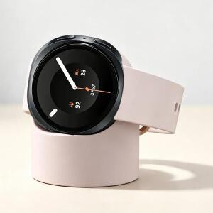 삼성 갤럭시 워치 9/8/7/6/5/4 40/44mm 울트라 2 1 47mm 8 클래식 46mm용 실리콘 충전 거치대 보관 스탠드