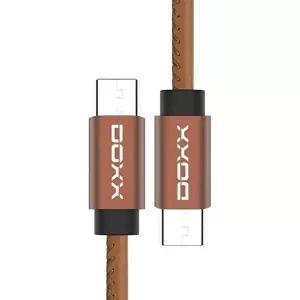 [셀러허브 가전]DOXX C TO C 가죽케이블 (DX-DCCtoC) (브라운) (11212581)