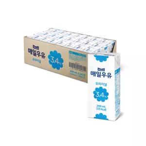 매일 오리지널 멸균우유 직수유 초고온살균 200ML 24팩