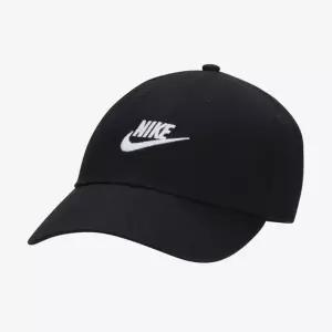 [매장정품] 나이키 클럽 언스트럭처드 퓨추라 워시 캡 - 블랙:화이트 FB5368-0