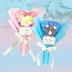 미니 니트꽃다발 기념일꽃다발 꽃다발선물 꽃다발생일 니트 꽃다발 생일선물꽃다발