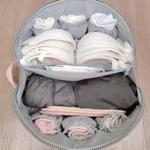 대용량 여행용 속옷 케이스 파우치 분리수납 다용도