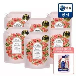 르샤트라 고농축 섬유유연제 피오니부케 1.6L x 6개