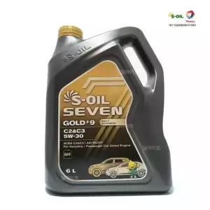 에스오일 7 GOLD 세븐골드 C2 C3 5W30 6L