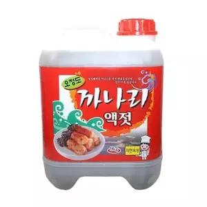 까나리액젓 오정도 김장 겉절이 액젓 9kg 업소용