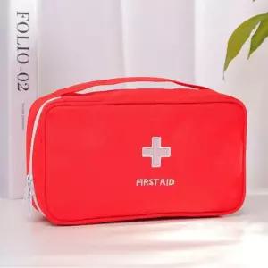 휴대용 구급약 케이스 상비용 파우치 여행 여행용 구급