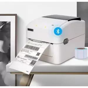4 인치 152 미리메터/초 열 라벨/스티커/운송장 프린터 Xprinter XP-420B 바코드 용지 지원 DHL Fedex EMS