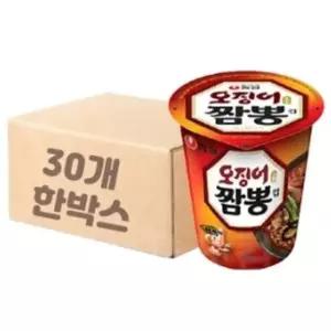 농심 오징어짬뽕컵 30개 BOX