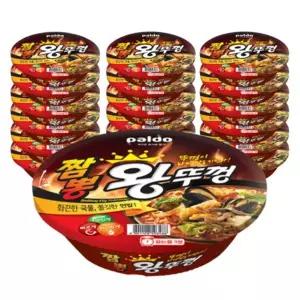 짬뽕왕뚜껑큰컵 110gX18ea