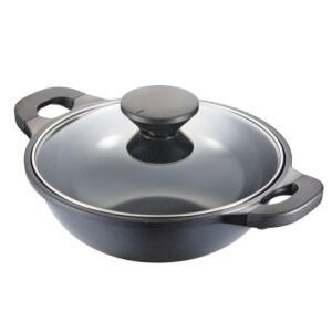 PN풍년 펄블랙 주물 IH 전골냄비 양수 26cm PPBC-26CL(IH) 전골요리 매운탕 김치찌개 등