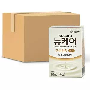 뉴케어 미니 구수한맛 150ml x 24개 부모님 노인 환자 선물 식사 드링크 H