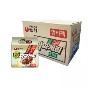[더반] 농심 짜파게티140g(5개입) x 8번들(1박스)