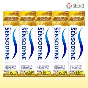 센소다인 치약 멀티케어엑스 120gX5개 약국판매용 민감 치아 시린이