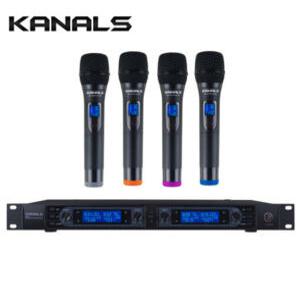 카날스 KANALS BK-4200 4채널 무선마이크 시스템