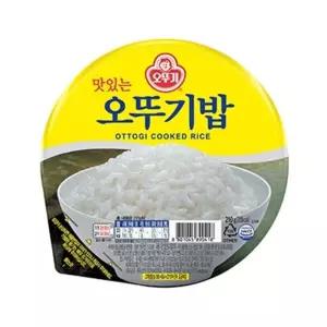 맛있는 오뚜기밥 210gx12개/야외/식당/가게/간편식/포장/비상/휴대/소풍/여행/인스턴트/자취/작은공기/즉석