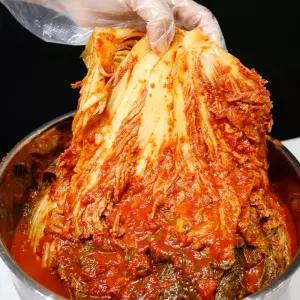 전라도 묵은지 김치 4kg 전재료 국내산 HACCP 포기김치