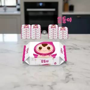 순둥이 물티슈 베이직 캡형 80매 20팩