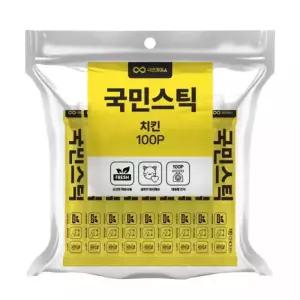 국민스틱 치킨맛 연어맛 참치맛 15g x 100개 고양이간식 츄르 추르 쮸르