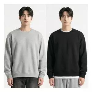 파라고나 남여공용 데일리 무지 맨투맨 티셔츠 A26T301 1236286