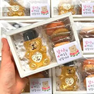 쿠키 간식 답례품 쿠키답례품 간식 구디백 어린이집 유치원 생일 선생님 단체 선물 세트