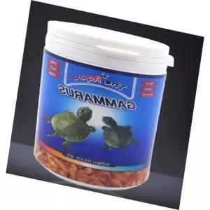 왓따 감마루스 거북이사료 건조새우 25G 거북이밥