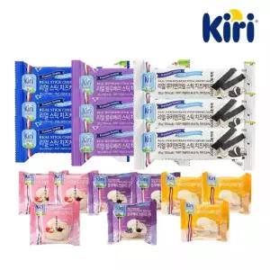 끼리 크림치즈 디저트 올인원 패키지 리얼스틱 3종 3개씩+찰떡 3종 3개씩 총18개