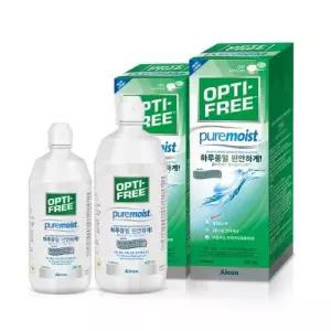옵티프리 렌즈세척액 퓨어모이스트 420ml 1개 + 300ml 1개
