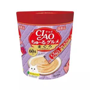 이나바 챠오츄르 구루메 참치 버라이어티 14g 60p