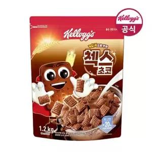 [켈로그] 오곡 첵스초코 1200g 1개