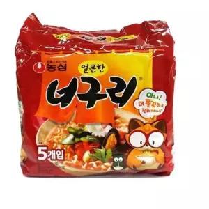 농심 너구리 멀티팩 120g x 5개x8팩 박스 컵라면 즉석식품 인스턴트 wyFA2F6