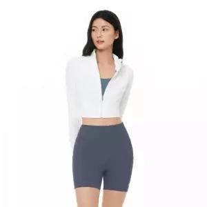 ANDAR 릴레어 컴포트 핏 크롭 집업 120170