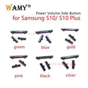 WAMY 전원 볼륨 버튼 켜기 끄기 스위치 삼성호환 Galaxy S10 / Plus G973 + 용 측면 키