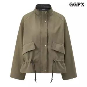 GGPX 정상가 139000원 | 컨템포러리 스트링 포켓 필드 자켓 GQCJK036D)