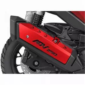 혼다 ADV350 머플러 배기 커버 보호가드 21 26년식 방열 단열 카바 어드방350 튜닝용품