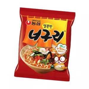 (올핀)너구리 매운맛 40봉 해장용 얼큰한맛 라면