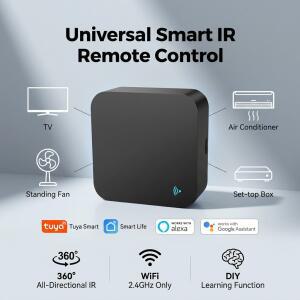 Tuya WiFi 적외선 범용 원격 제어 TV 에어컨 조명 액세스 컨트롤러