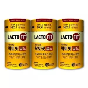 종근당건강 락토핏골드 생유산균 2g X 50포 3박스 프로바이오틱스 20억 CFU