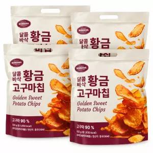 달콤바삭 황금 고구마칩 320g 4봉지