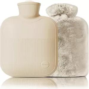 목 어깨 및 손발 온열용 온찜질 냉찜질용 PVC 온수주머니 2L 1L 0.5L (베이지 500ml)