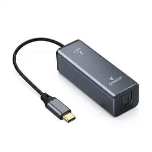 YT-UCOPT USB C타입 To SPDIF 광컨버터 광 오디오 변환