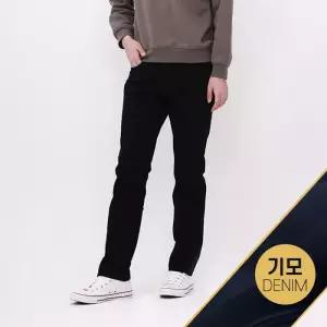 [잠뱅이]남성) 기획 블랙 노말워싱 기모 타이트_JM4DIG917-BV
