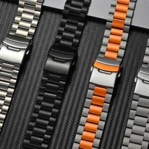 삼성 갤럭시 워치 8 40mm 44mm용 고급 메탈 스트랩, 갤럭시 워치 8 클래식 46mm 스마트 워치용 스테인리스