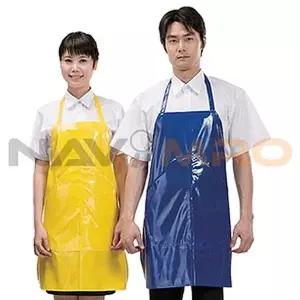 목걸이형 단면 방수앞치마 FREE (청색) 1EA