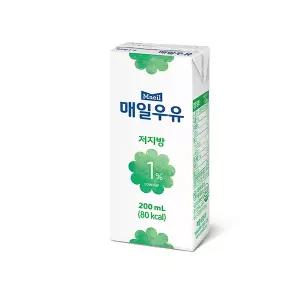매일우유 멸균 저지방 우유 1프로 200ml x 48팩 471052