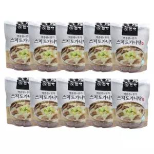 백종원 본가 스지 도가니탕 700g x 10팩