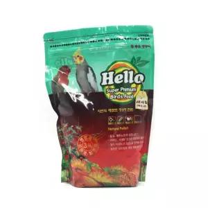 Hello 내츄럴펠렛 프리미엄 앵무새사료 900g 조류용품