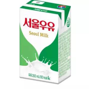 서울우유 멸균 흰우유 200ml 24팩