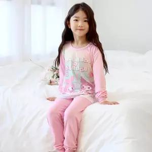[하프클럽/아트박스]아트박스/프리미에팜 산리오캐릭터즈 여아 뽀얀 피치기모 내복 PK