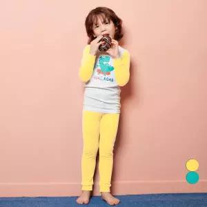 [하프클럽/아트박스]아트박스/프리미에팜 남아용 디노 후라이스 실내복세트 YE